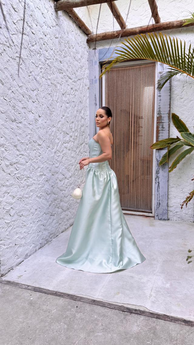 Vestido Ayla Verde Mint 