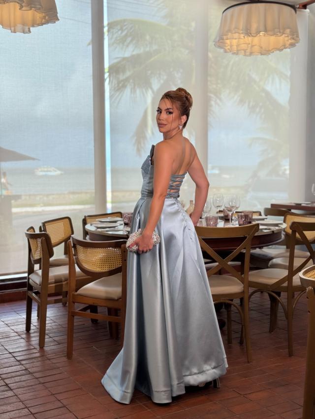Vestido Mila Azul Serenity