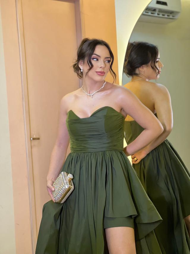 Vestido Lore Verde Oliva