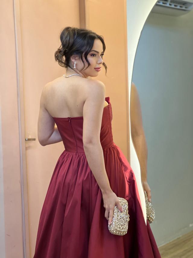 Vestido Ohane Marsala