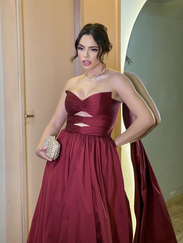 Vestido Ohane Marsala