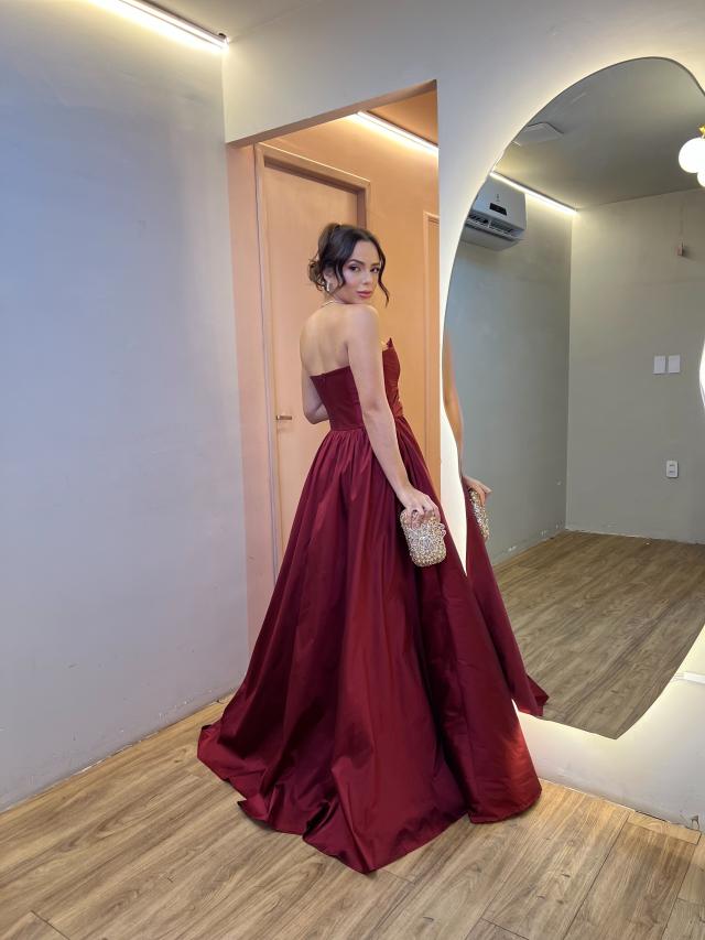 Vestido Ohane Marsala