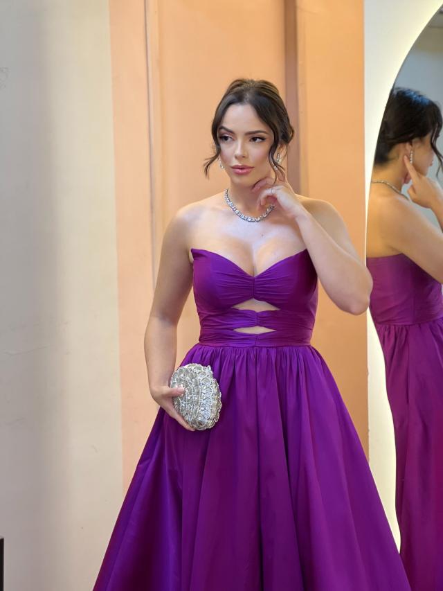 Vestido Ohane Uva
