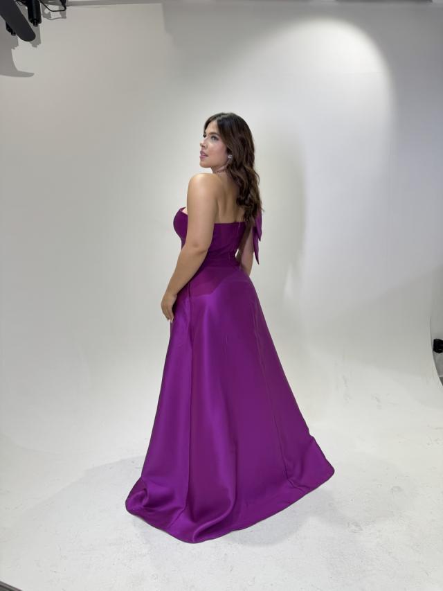 Vestido Bárbara Uva