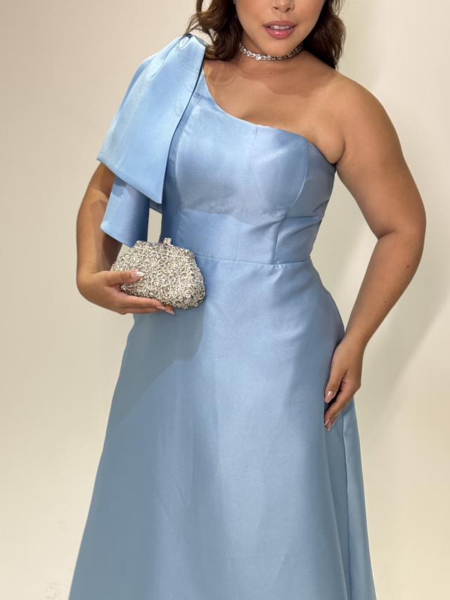 Vestido Bárbara Azul Serenity