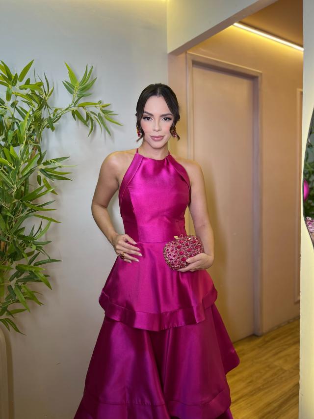 Vestido Roberta Fucsia