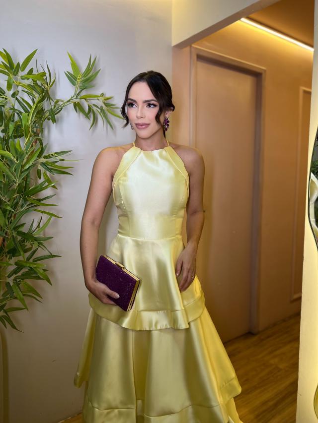 Vestido Roberta Amarelo