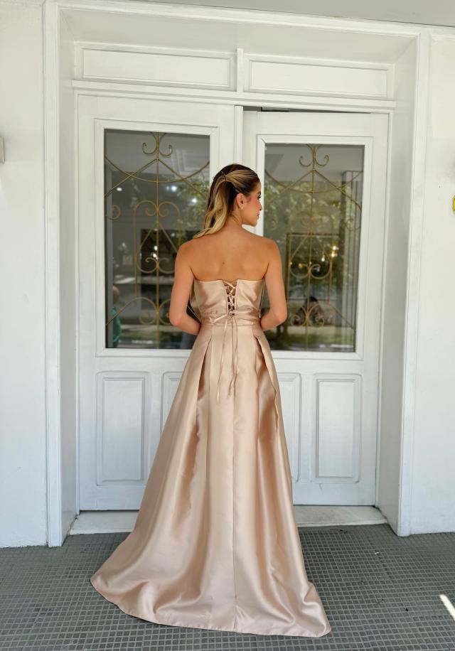 Vestido Perla Dourado