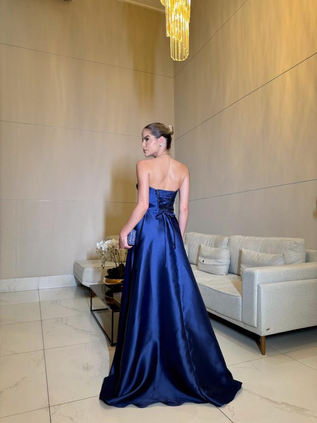 Vestido Emily Azul Marinho