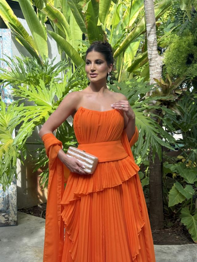 Vestido Ágata Laranja