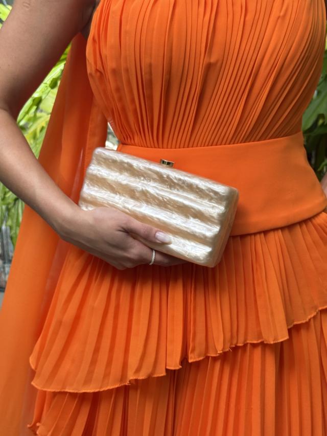 Vestido Ágata Laranja
