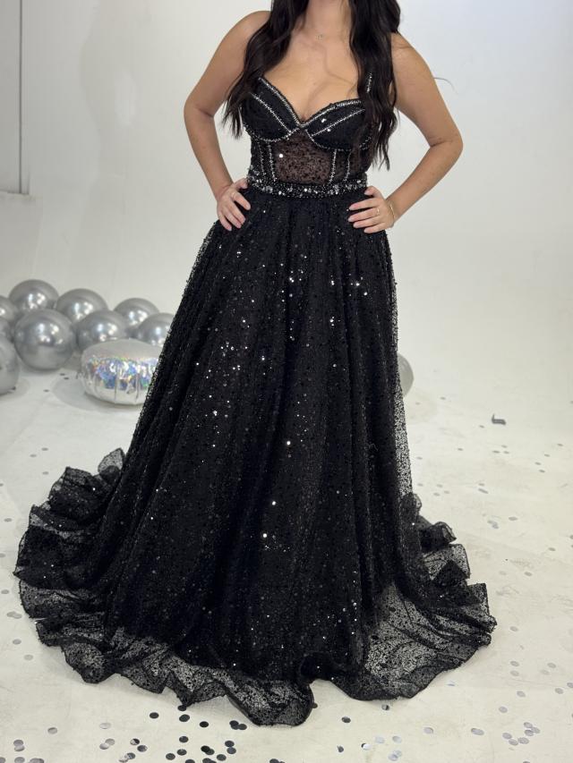 Vestido Raissa Preto