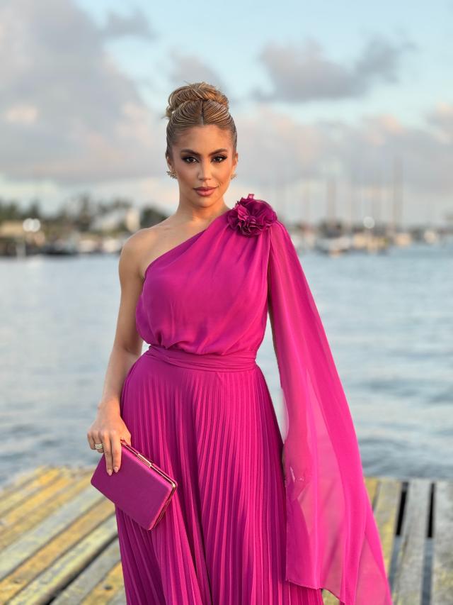 Vestido Licia Fucsia