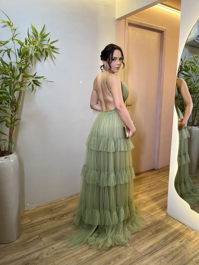 Vestido Antonela Verde Oliva