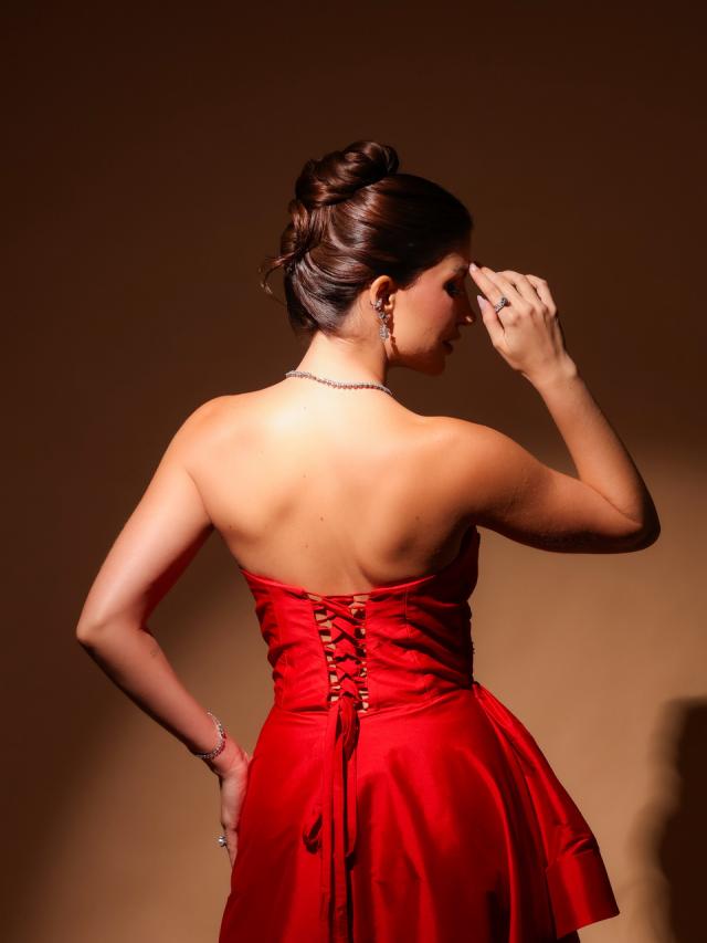 Vestido Aline Vermelho