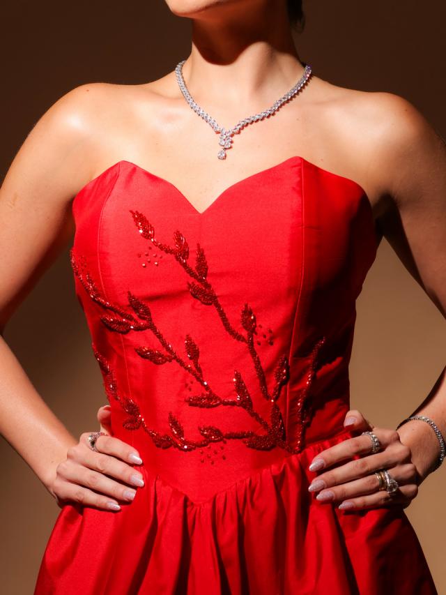 Vestido Aline Vermelho