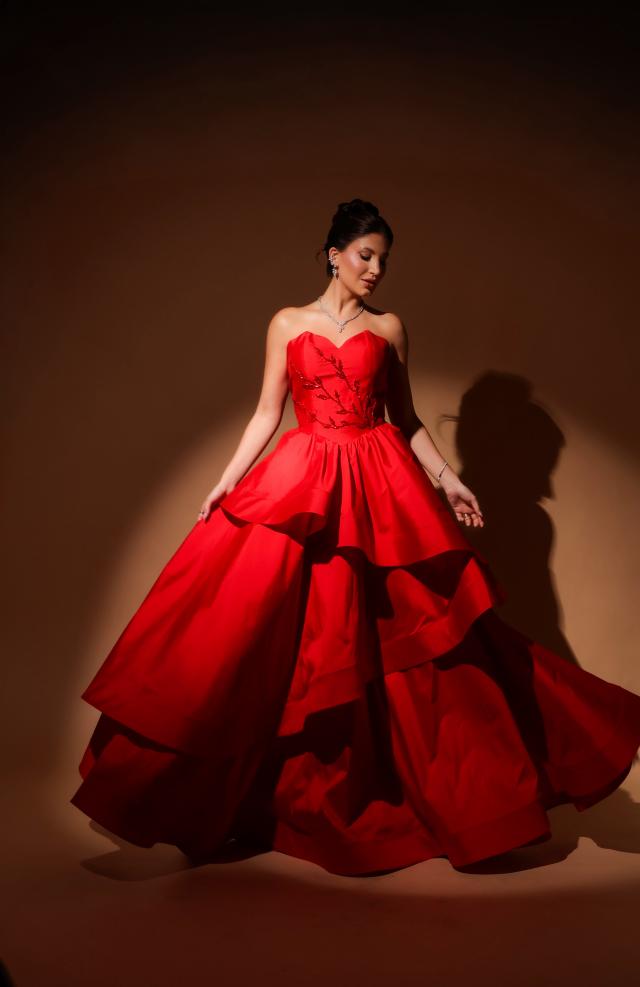 Vestido Aline Vermelho