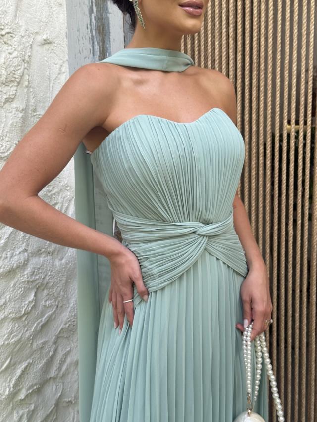 Vestido Simone Verde Mint
