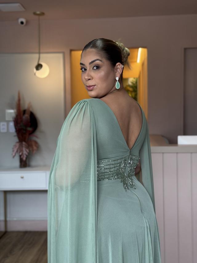 Vestido Kamily Verde Oliva