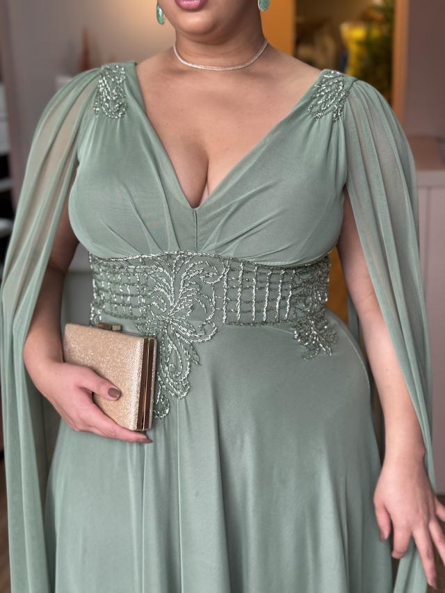 Vestido Kamily Verde Oliva
