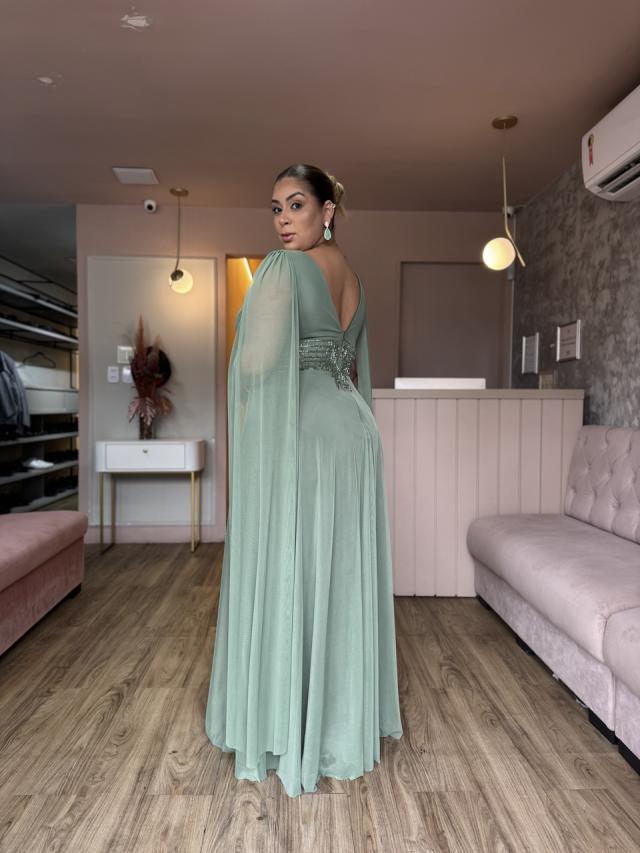 Vestido Kamily Verde Oliva