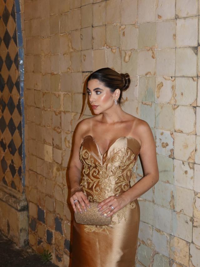Vestido Mariah Dourado