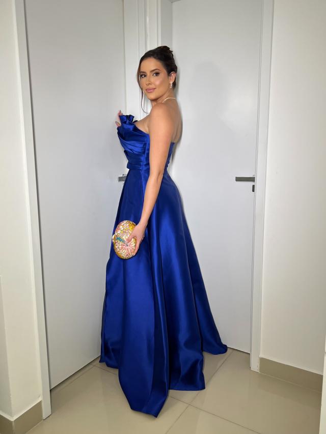 Vestido Rebeca Azul Royal