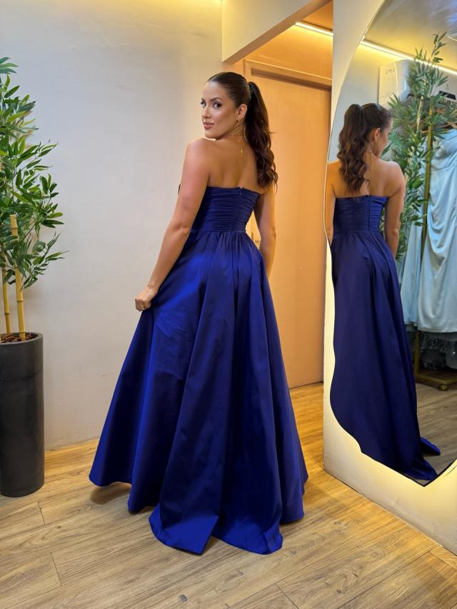 Vestido Sofia Azul Royal