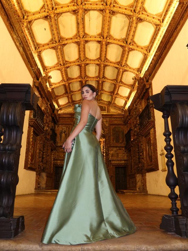 Vestido Rebeca Verde Oliva