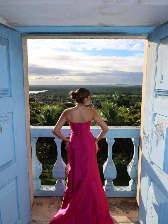 Vestido Luisa Pink