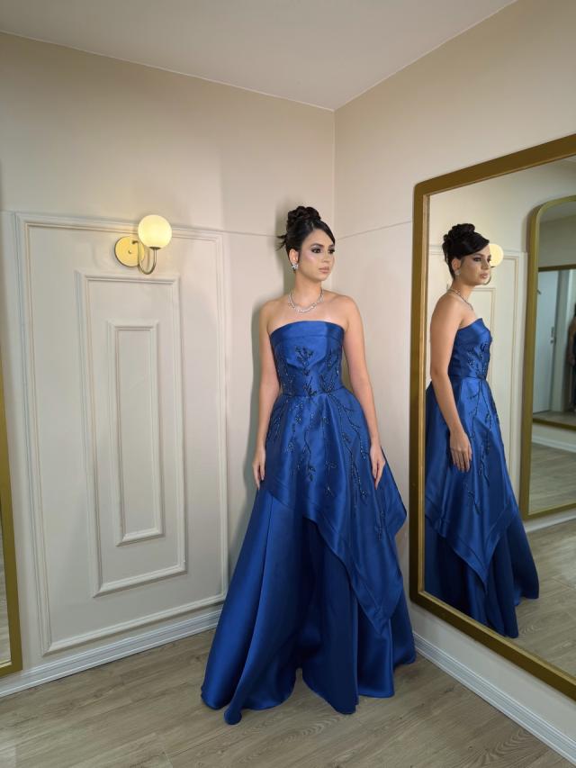 Vestido Ananda Azul Royal