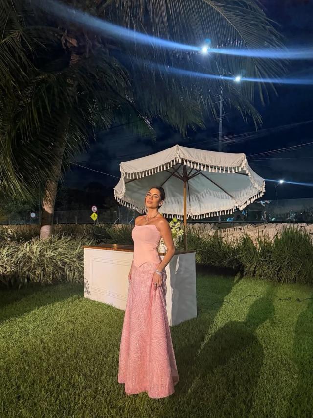 Vestido Olívia rosa bebê
