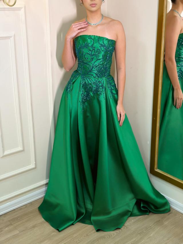Vestido Caterine verde 