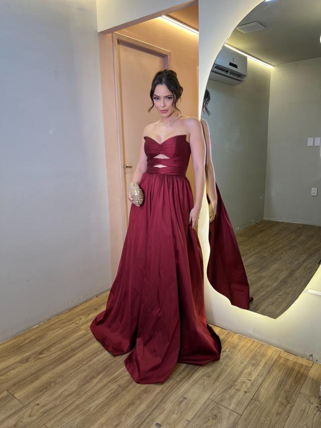 Vestido Ohane Marsala 