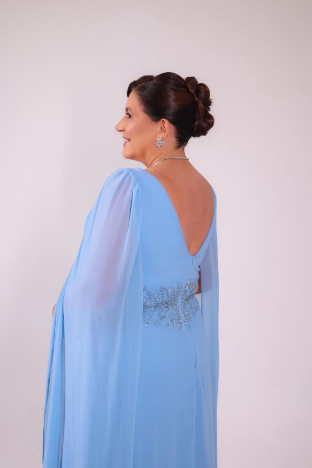 Vestido Catarina Azul Serenity
