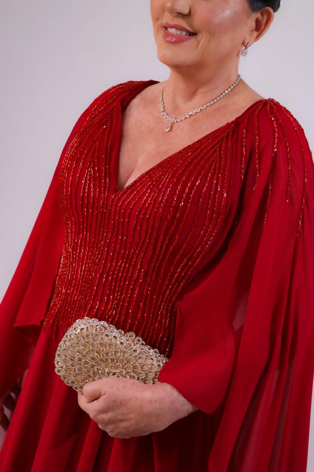 Vestido Carmen Vermelho