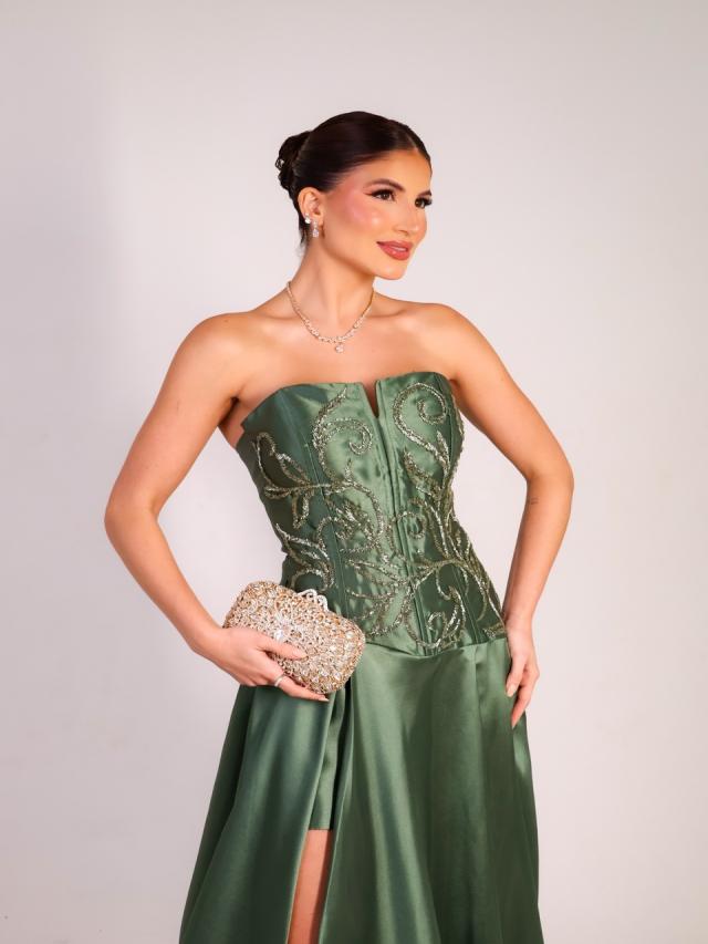 Vestido Eloise Verde Oliva