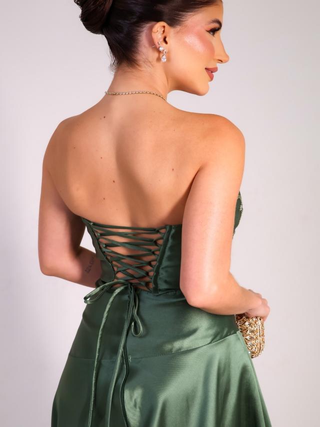 Vestido Eloise Verde Oliva