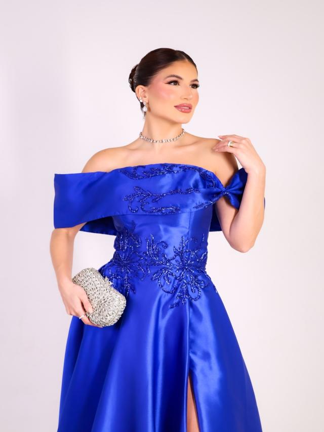 Vestido Juliana Azul Royal