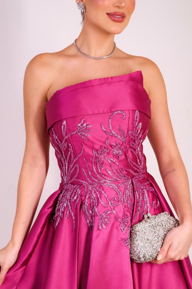Vestido Marilia Fucsia