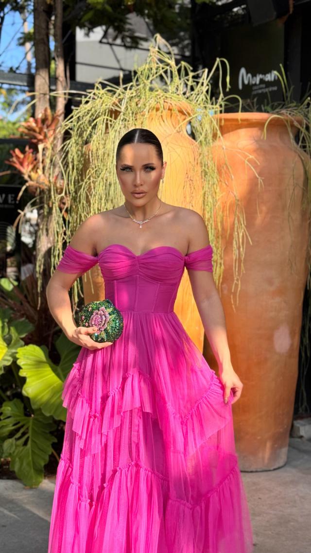 Vestido Maisa Fucsia 