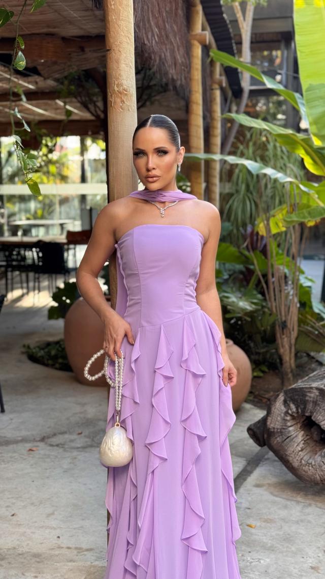 Vestido Julie Lavanda