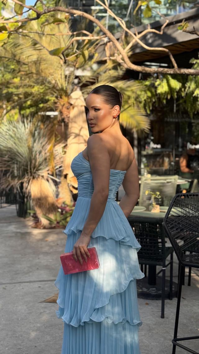 Vestido Kely Azul Serenity