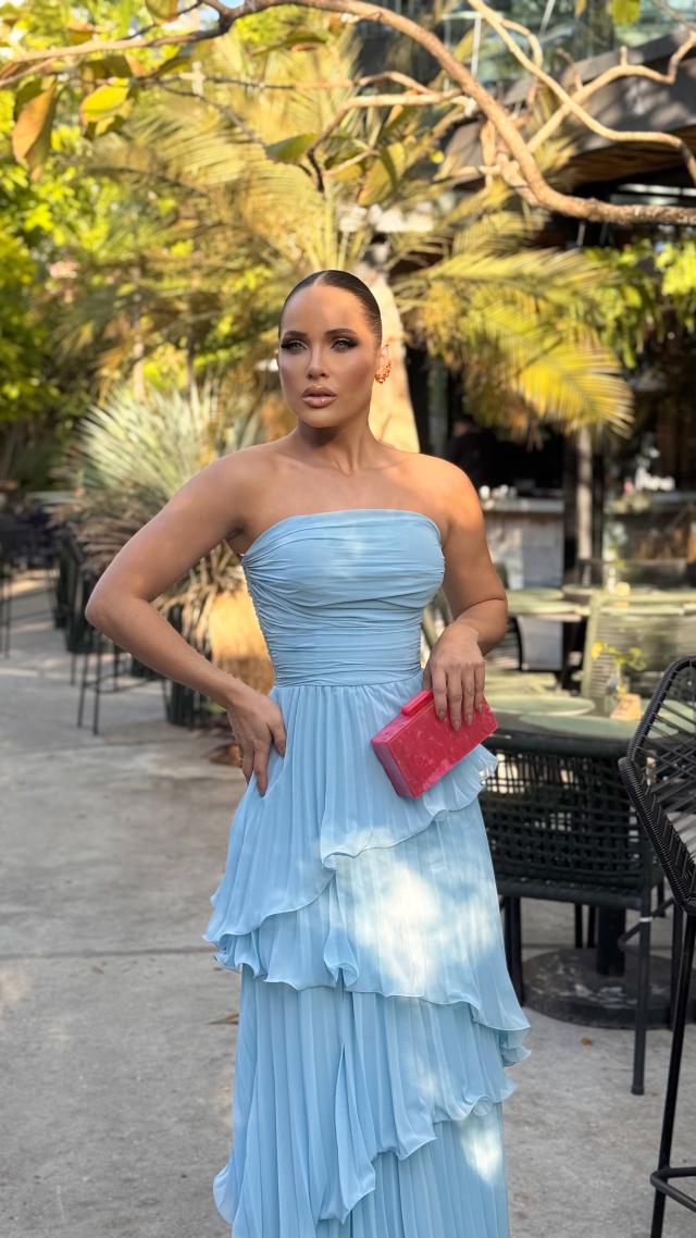 Vestido Kely Azul Serenity