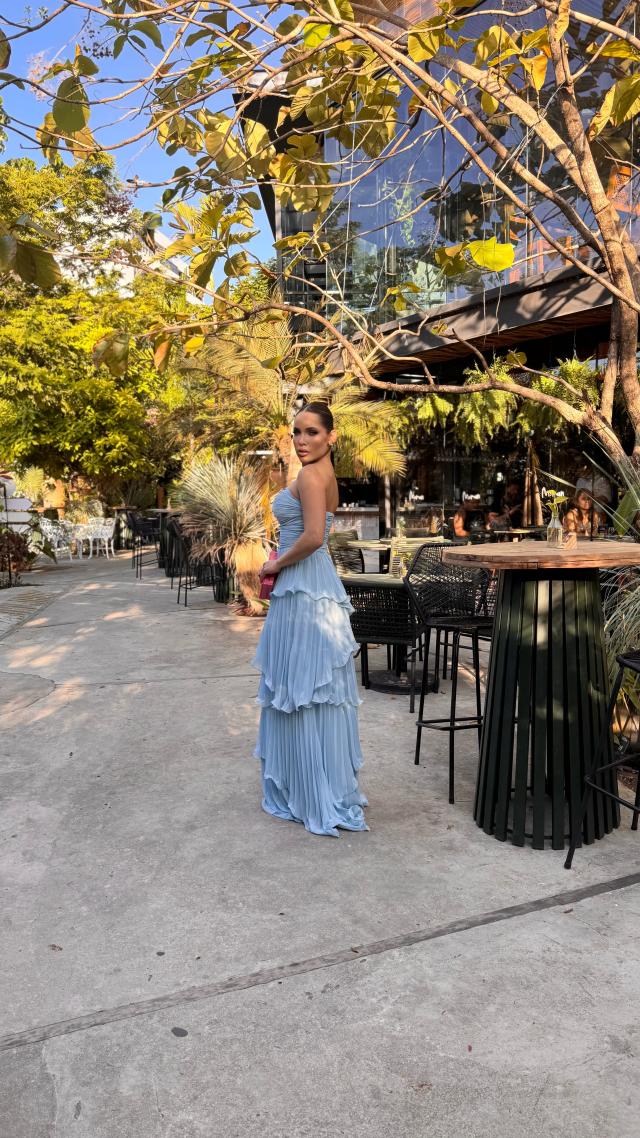 Vestido Kely Azul Serenity