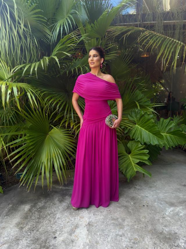 Vestido Tassia Fucsia