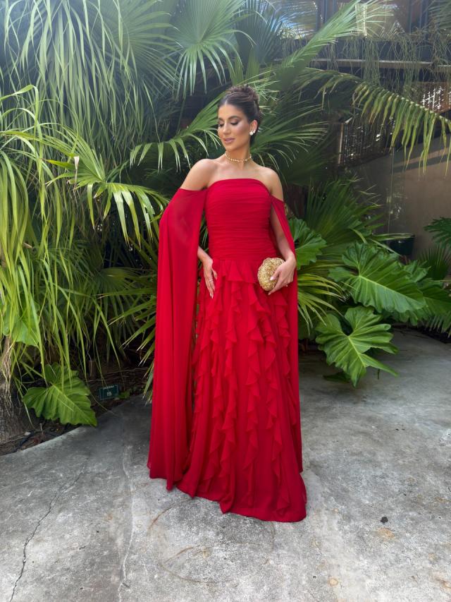 Vestido Alba Vermelho