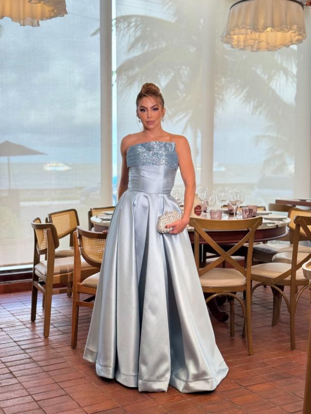 Vestido Mila Azul Serenity