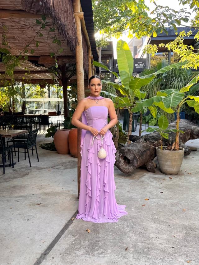 Vestido Julie Lavanda