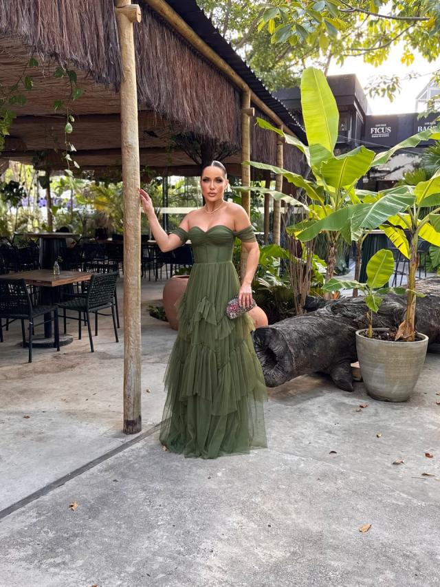 Vestido Maisa Verde Oliva 